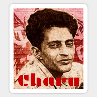 Charu Majumdar Naxalite Revolutionary Leader Red Sticker